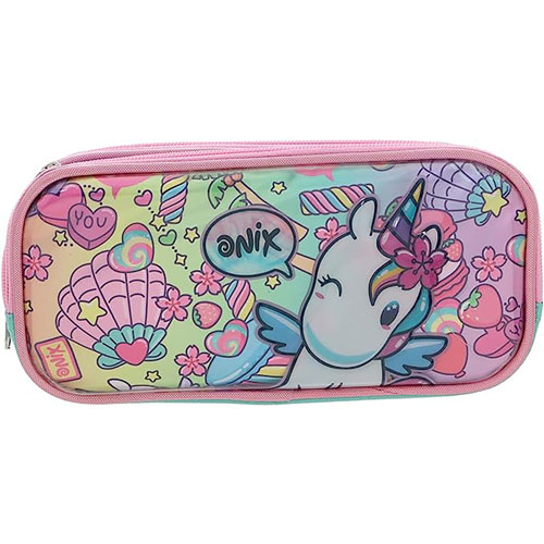 Foto de Estuche Ruz Onix Onix 3D Doble Lila/Aqua 