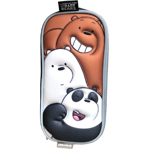 Foto de Estuche escolar Fotorama BR011A04PB We Bare Bears gris 