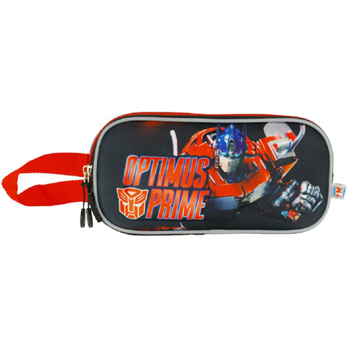 Foto de Estuche escolar Fotorama TF202A04PB Transformers negro 