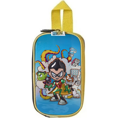 Foto de Estuche escolar Fotorama Tn003A04Pb Teen Titans negro 