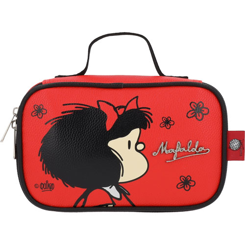 Foto de Estuche Escolar Mafalda Rojo Yadatex 