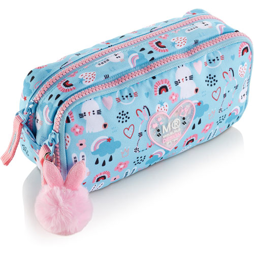 Foto de Estuche Escolar Mqr Bunny Bliss Doble 