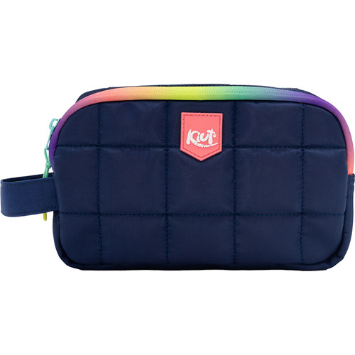 Foto de Estuche Escolar Norma Kiut Mindnight Azul Doble 