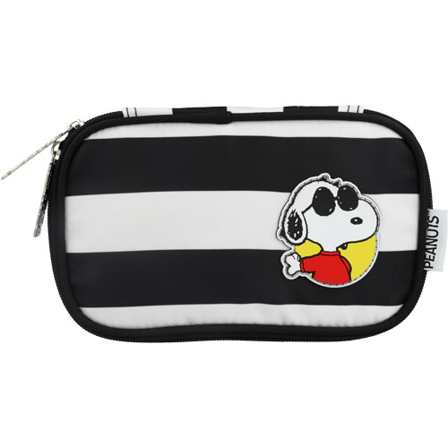Foto de Estuche Escolar Peanuts Rayas Negro Yadatex 