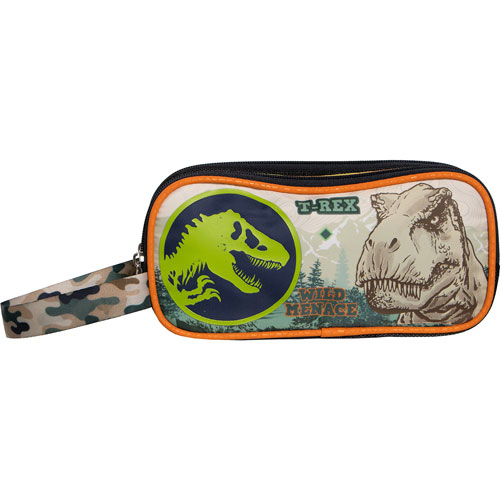 Foto de Estuche Escolar Ruz Jurassic Fosil Negro 