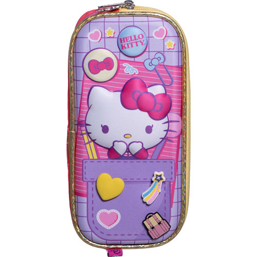 Foto de Estuche Escolar Ruz Kitty Clip Rosa 