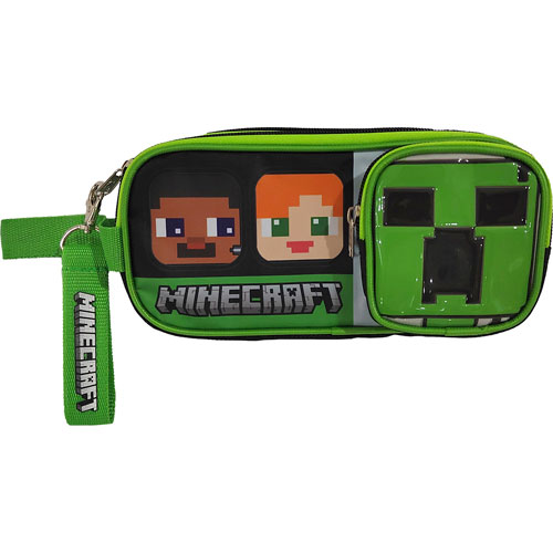 Foto de Estuche Escolar Ruz Minecraft Amigos Verde 