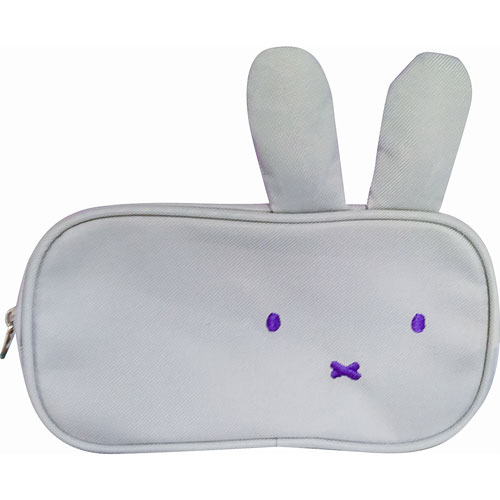 Foto de Estuche escolar triple Yadatex MFY077 Miffy gris 