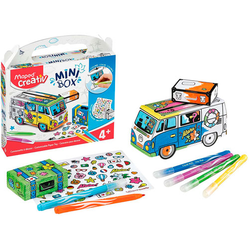 Kit de arte de pintura de mármol para niños, juguetes de artes y