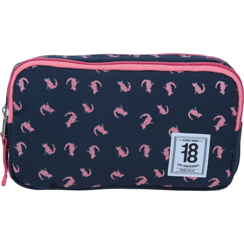 Foto de Estuche multiusos doble Chenson 1864758-9 1818 azul 
