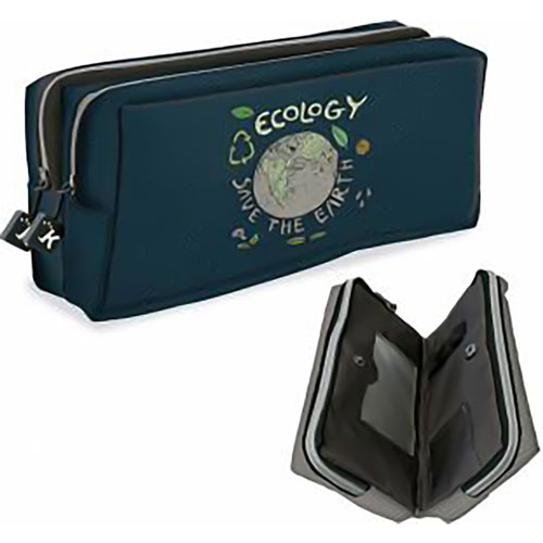 Foto de ESTUCHE MULTIUSOS SENFORT ECOLOGY DOBLE AZUL 