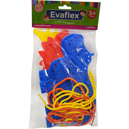 Foto de Figuras de plástico para ensarte Evaflex  