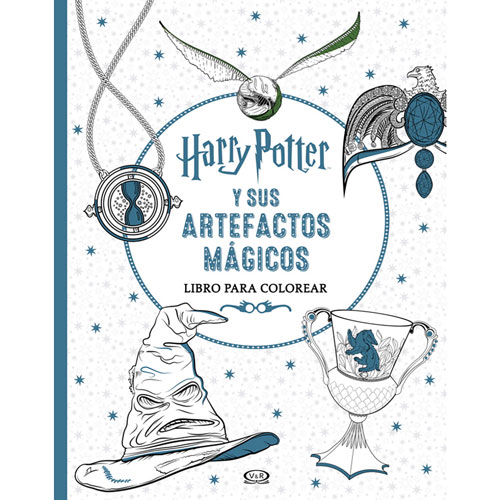 Foto de Libro Para Iluminar Harry Potter y Sus Artefactos Magicos 