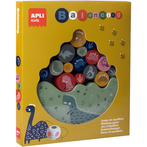 Foto de Juego De Equilibrio Apli Kids Dinosaurios Con 16 Piezas 