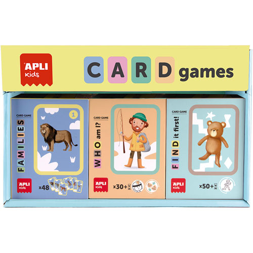 Foto de Juego De Mesa Apli Kids Cartas Con 3 Juegos 