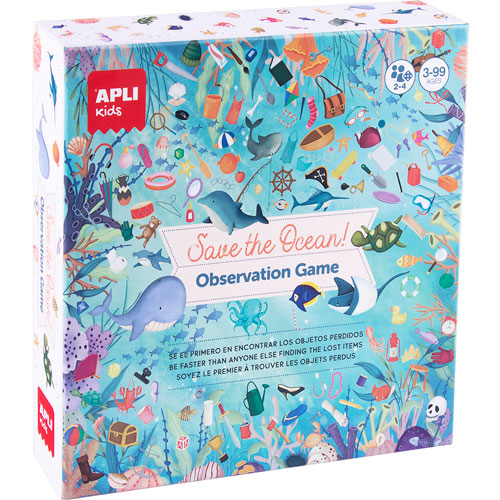 Foto de Juego De Mesa Apli Kids Observacion Animales Del Oceano 
