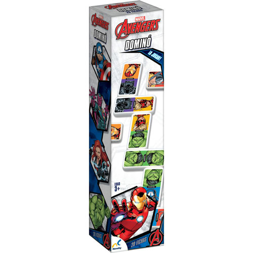 Foto de Juego de Mesa Novelty Domino Mediano Avengers 