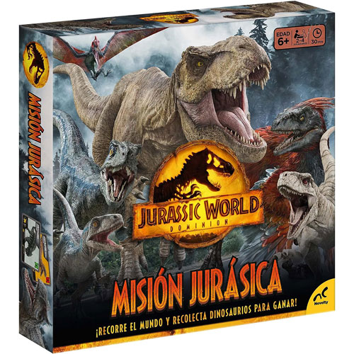 Foto de Juego De Mesa Novelty Jurassic World Mision Jurasica 