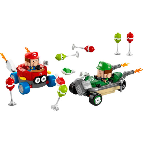 Foto de Juguete Lego Mario Kart™ Bebé Mario Vs Bebé Luigi 