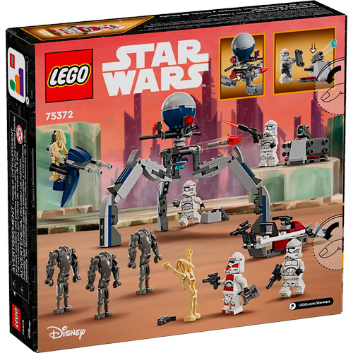Foto de Juguete Lego Star Wars Pack De Combate Soldado Clon Y Droide De Combate 