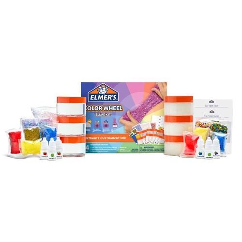 Foto de Kit Slime Color Wheel Con 24 Piezas 