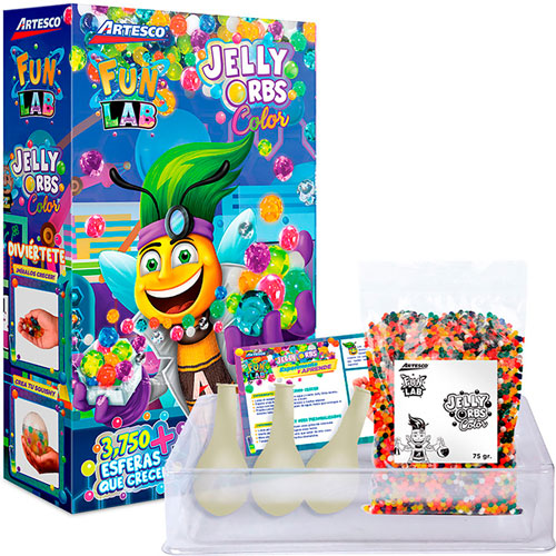 Foto de Laboratorio de Jelly Orbs Colors Artesco Fun 