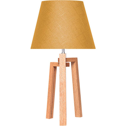 Foto de LÁMPARA OFICINA ALTEREGO NORDICO OCTAVIA CONICA MOS/MADERA 