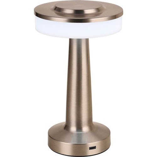 Foto de Lampara Para Oficina Touch 3 Luces Plateado 2G Ilum 3900Ch 