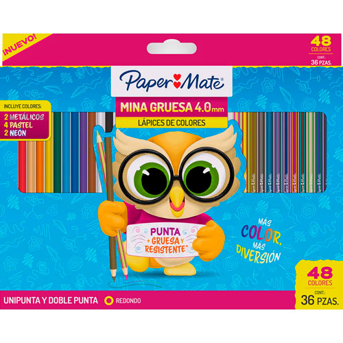 Foto de Lapices De Colores Paper Mate 0.4Mm Con 36 Surtido 
