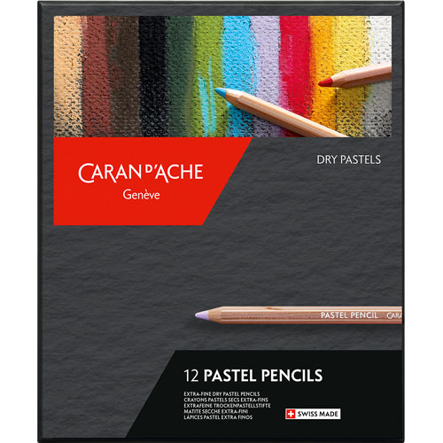 Foto de Lápices Pastel Caran D´Ache estuche con 12 colores 