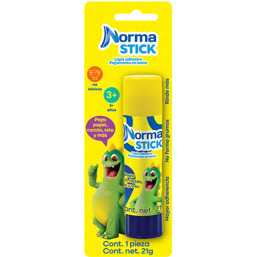 Foto de Lapiz Adhesivo Norma Stick 21Gr Blister Con 1 Pieza 