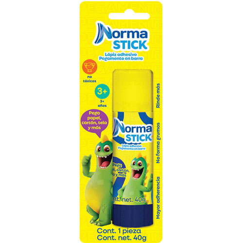 Foto de Lapiz Adhesivo Norma Stick 40Gr Blister Con 1 Pieza 