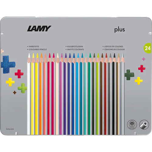 Foto de Lápiz de Color Plus Caja de Metal con 24 piezas Lamy 