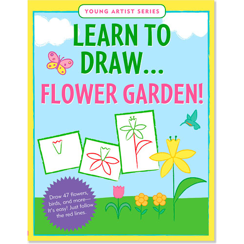 Foto de Libro Learn To Draw Flower Garden 