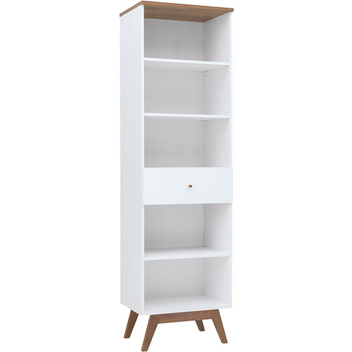 Foto de Librero Alterego Heda Erikson S385-Reg1S-Bi blanco/nogal 