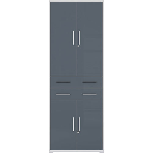 Foto de Librero Alterego Office Lux Sirius S363-Reg4D2S220 Gris/Bco 