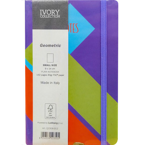 Foto de Libreta Castelli 0Q23O6R012 9x14cm Geome pastel 
