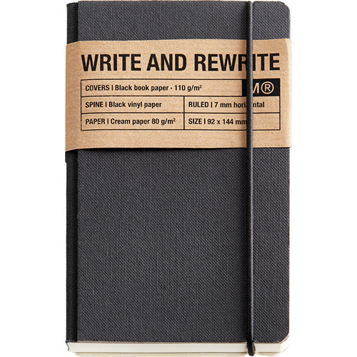 Foto de Libreta Miquelrius 9X14Cm Tela Just Black 