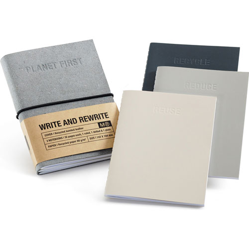 Foto de Libreta Miquelrius A6 Just Black Con 3 Unidades 
