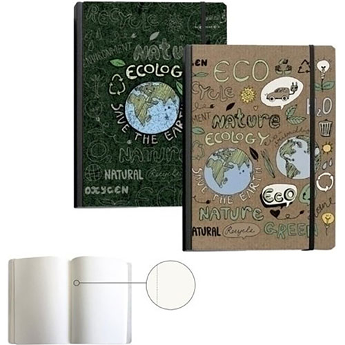 Foto de Libreta Senfort 19060220 Ecology con elástico 96 hojas 