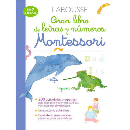 Foto de Libro Actividades Larousse Letras Y Numeros Montessori 