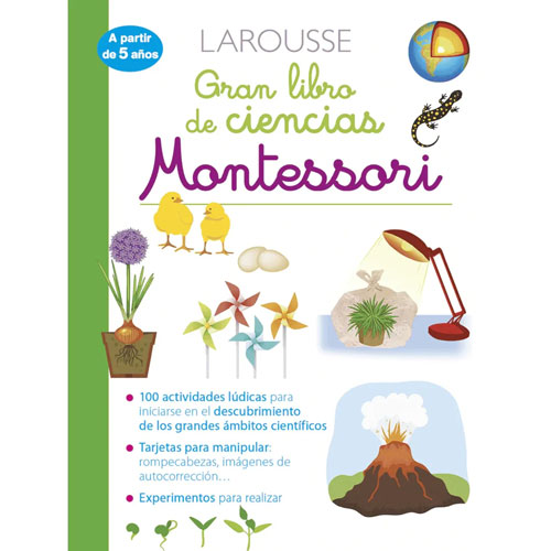 Foto de Libro Actividades Larousse Montessori Ciencias 