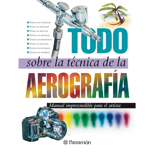 Foto de Libro Arte Dibujo Parramon Todo Sobre La Técnica De La Aerógrafo 