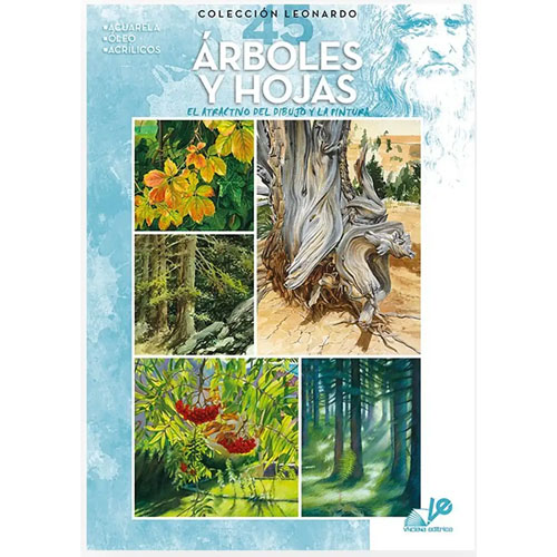 Foto de Libro De Arte Dibujo Leonardo Arboles Y Hojas 