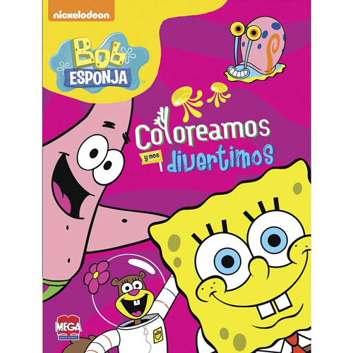 Foto de Libro Educativo Bob Esponja Actividades 48 Páginas 