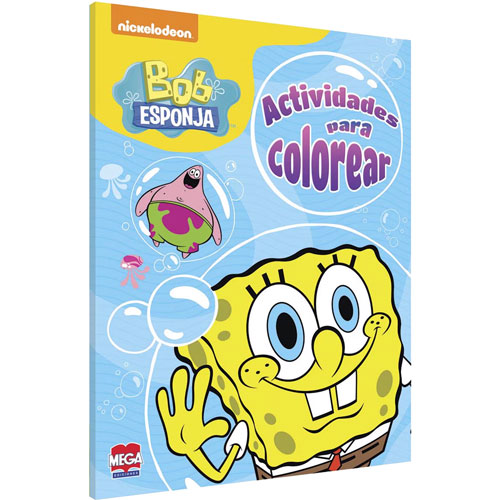 Foto de Libro Educativo Bob Esponja Actividades 96 Páginas 