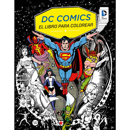 Foto de Libro Iluminar Vr Dc Comics El Libro para Colorear 