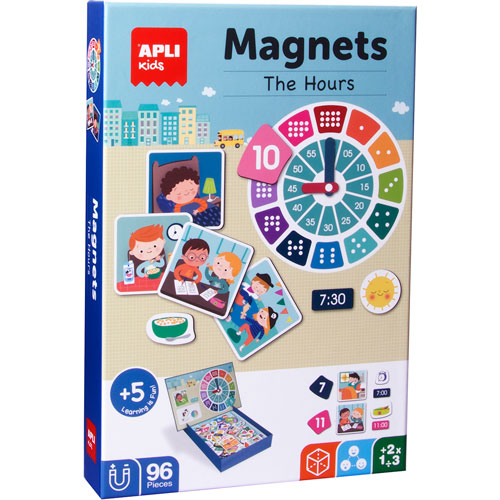 Foto de Libro Magnetico Apli Kids Tematica Horas 