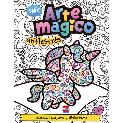 Foto de Libro para Iluminar Arte Mágico Antiestrés Onix 