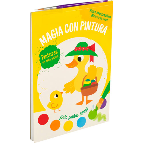 Foto de Libro Para Iluminar Magia Con Pintura Pato Adv Mkt 